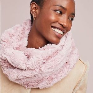 NWT Anthropologie Faux Fur Infinity Scarf